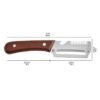 2435973268_max Steel Vegetable Peeler (I-Shape)