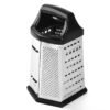 6-Sided Stainless Steel Box Grater & Slicer