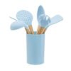 8d236df720f73a76f793df1faaaafb24 6-Piece Silicone Cooking Utensil Set