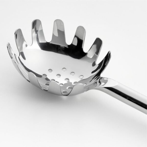 CrateKtchnStainlessPstSpoonROS22 Stainless Steel Pasta Ladle