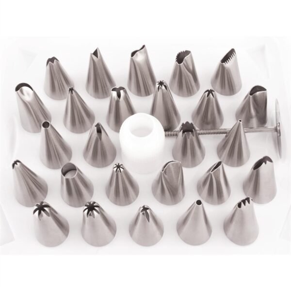 cp107_cakedecoratingassortedtube3 26-Piece Assorted Piping Nozzle Set