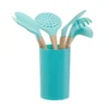 6-Piece Silicone Cooking Utensil Set