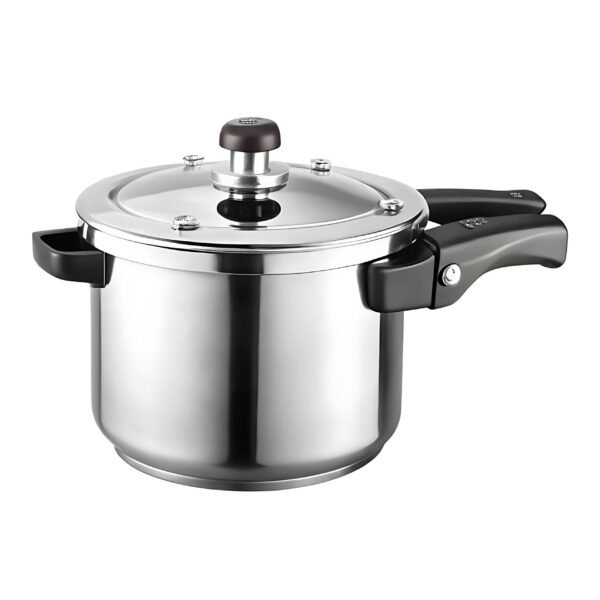 vecteezy_highquality-stainless-steel-pressure-cooker-with-ergonomic_56809568 High-Performance Stainless Steel Pressure Cooker